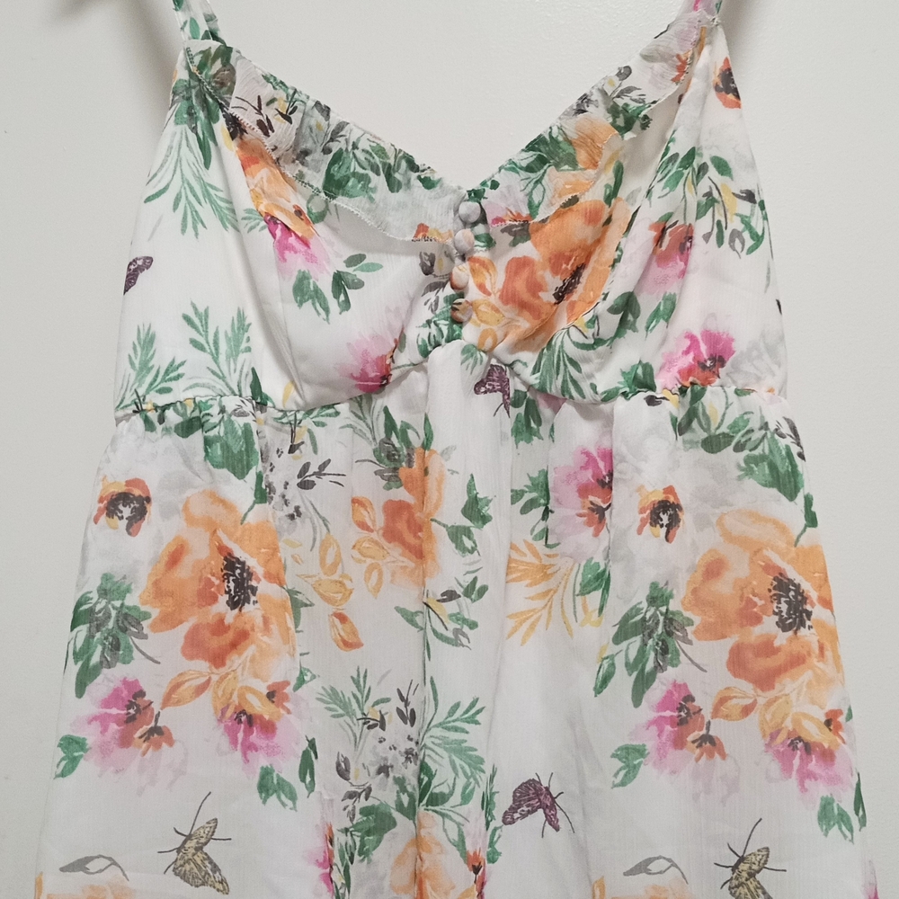 Floral Dressy 00 Tank Top From Torrid